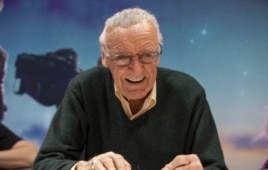 Comic book legend Stan Lee at the Chicago Comic & Entertainment Expo at McCormick Place in Chicago, April 25, 2014.