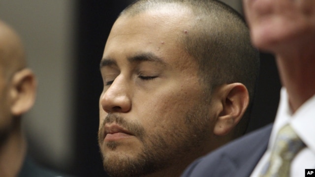 El vigilante Zimmerman compareció por primera vez este jueves ante un juez.