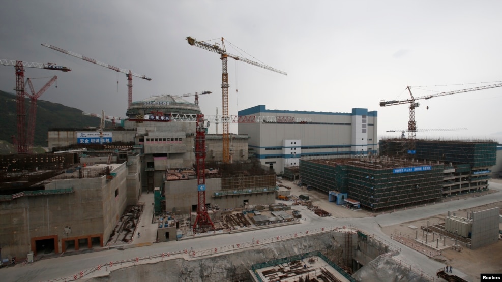 Nhà máy điện hạt nhân Taishan ở tỉnh Quảng Đông, Trung Quốc. (Ảnh tư liệu)