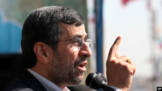 Tổng thống Iran Mahmoud Ahmadinejad