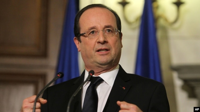 Tổng thống Pháp Francois Hollande