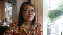 Gender researcher Doan Thi Ngoc says Vietnamese continue to believe women must have a son. (VOA - L. Hoang)