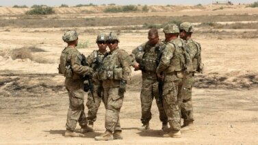 Mỹ hiện có khoảng 4.600 binh sỹ ở Iraq, chưa kể một số người có mặt tại đó để thi hành nhiệm vụ tạm thời. (Ảnh tư liệu)