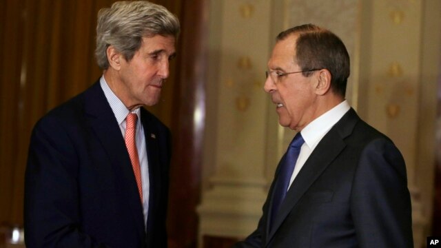 Джон Керри и Сергей Лавров (Фото из архива)
