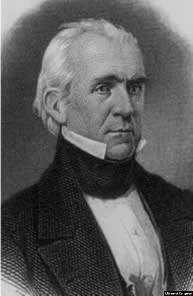 President James K. Polk wanted to make Texas a state