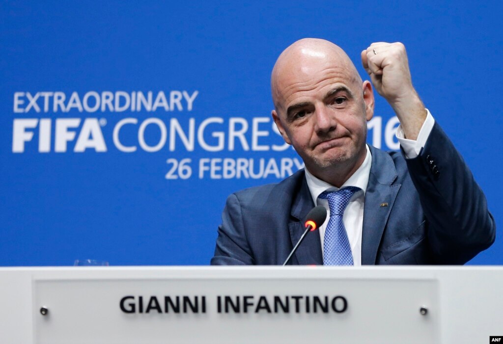 Resultado de imagem para Gianni Infantino