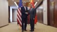 Ngoại trưởng Mỹ John Kerry và Ngoại trưởng Vương Nghị trong cuộc họp báo chung tại Bộ Ngoại giao Trung Quốc ở Bắc Kinh, ngày 27/1/2016.