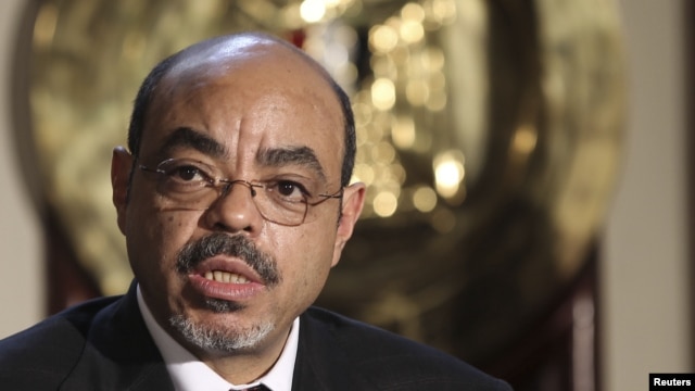 Ethiopia's Prime Minister Meles Zenawi, September 17, 2011
