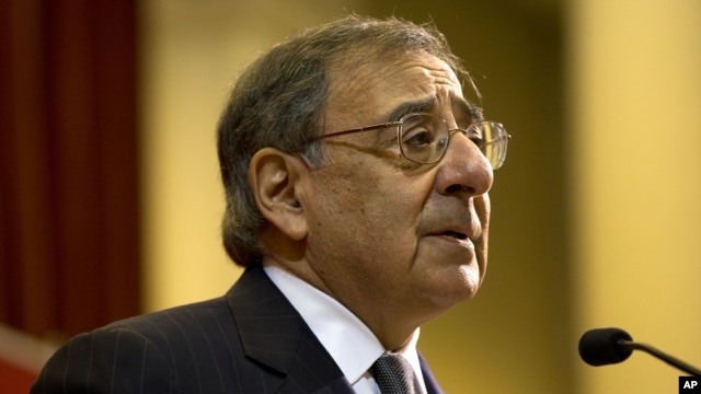 Bộ trưởng Quốc phòng Hoa Kỳ Leon Panetta. (AP Photo/Jacquelyn Martin)