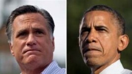 VaMitt Romney naVaBarack Obama