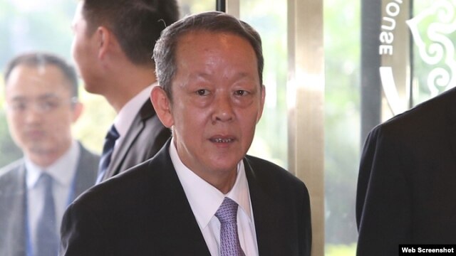 港澳办主任王光亚（苹果日报图片）