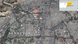 Location of Dama Rose Hotel