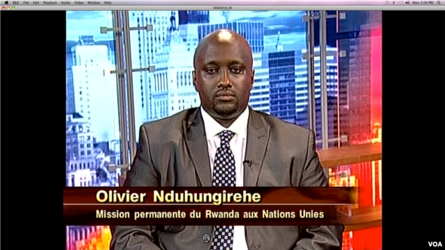 Olivier Nduhungirehe, Premier Conseiller à la Mission Permanente du Rwanda auprès de l’ONU à New York