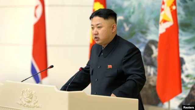 Pemimpin Korea Utara Kim Jong-un dalam salah satu acara di Pyongyang. (Foto: Dok)