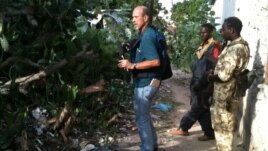 VOA's Peter Heinlein shown in this Aug. 13, 2011 file photo was recently jailed by Ethiopian authorities. (VOA Photo/G. Joselow)