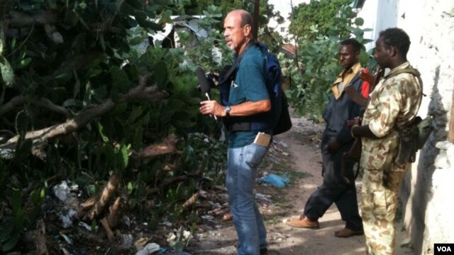 VOA's Peter Heinlein shown in this Aug. 13, 2011 file photo was recently jailed by Ethiopian authorities. (VOA Photo/G. Joselow)