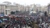 Tens of Thousands of Ukrainians Protest in Kyiv