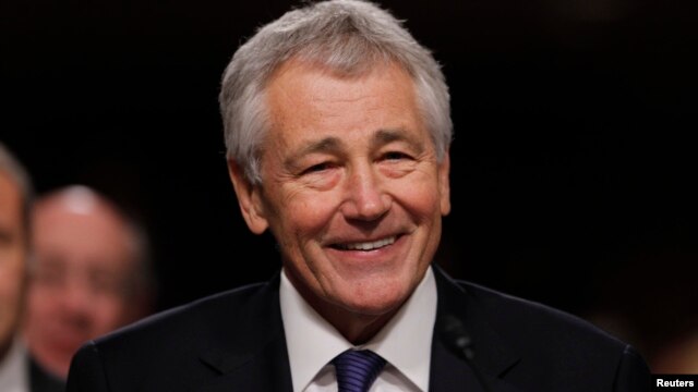 Cựu Thượng nghị sĩ Chuck Hagel vừa được Thượng viện chấp thuận là Bộ trưởng Quốc phòng Hoa Kỳ