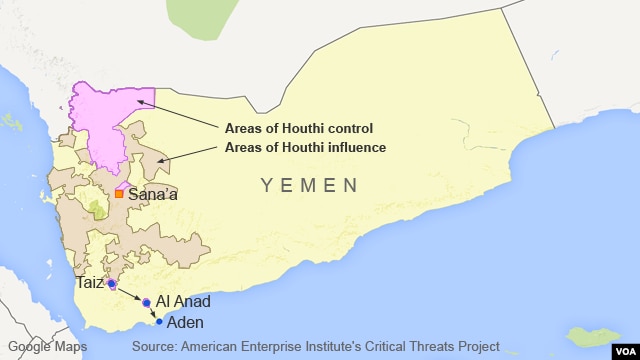 Yemens Shiite Houthi Rebels Capture Aden Airport