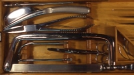 Autopsy tools from the early 1900's (Photo: NMHM)