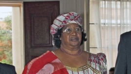 Malawi President Joyce Banda (file photo)