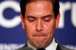 Senatori Marco Rubio i jep fund fushatës presidenciale