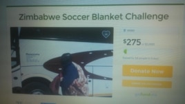 Some Zimbabweans are using a crowd funding application, gofundme, to raise money for the broke Warriors soccer squad.