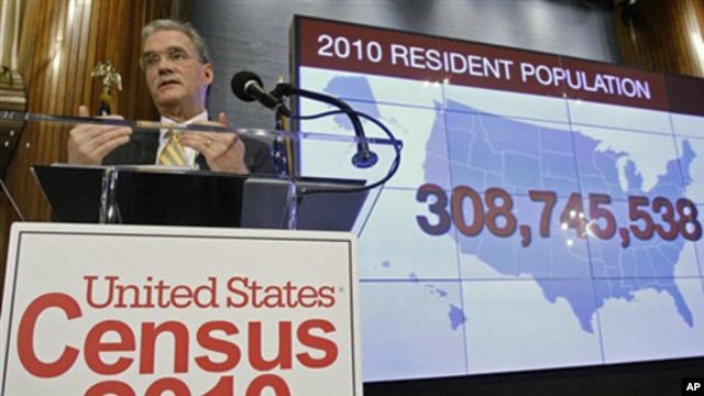 Census Director Robert Groves announces results for the 2010 U.S. Census at the National Press Club, Dec. 21, 2010