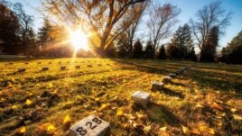 The battleground at Gettysburg, where Lincoln gave his famous speech