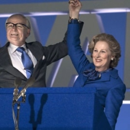 Meryl Streep as British Prime Minister Margaret Thatcher in “The Iron Lady.”