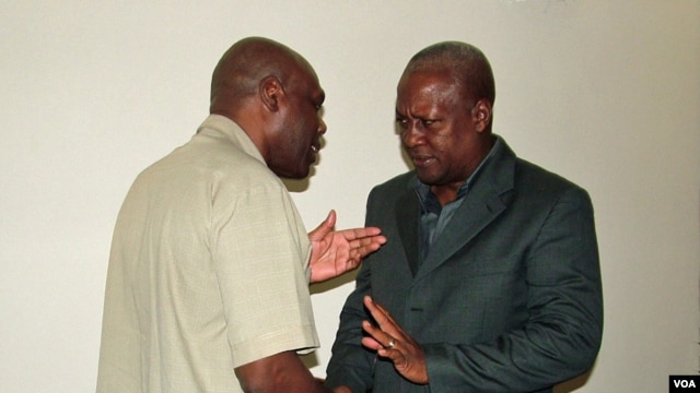 Shaka Ssali and Ghana's President, John Dramani Mahama, meet in Accra.