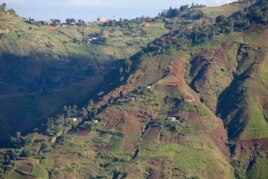 Denuded hillsides of the Massif de la Selle in southern Haiti is an important watershed that feeds Port-au-Prince.