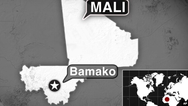 Mapa de Malí