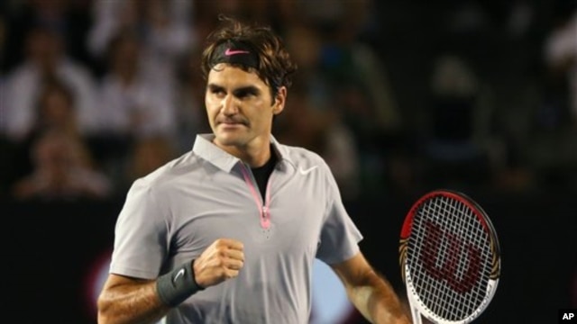 Setelah menyingkirkan Tsonga 7-6, 4-6, 7-6 , 3-6, 6-3, akan berhadapan dengan juara Amerika Terbuka Andy Murray dalam babak semifinal Australia Terbuka (23/1).