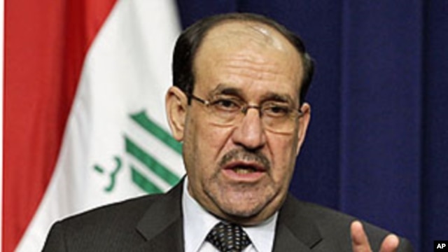 Iraq's Prime Minister Nouri al-Maliki (File)