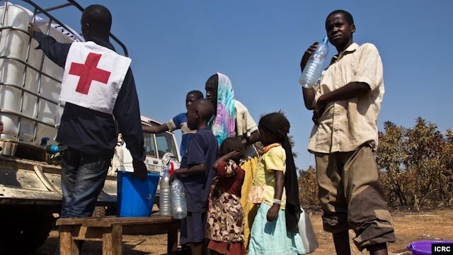 Le CICR vient en aide aux déplacés de Ndélé
