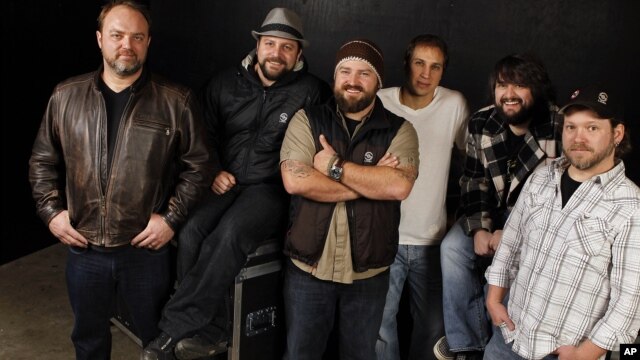 El grupo Zac Brown Band en Nashville.