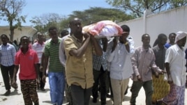 Somalian journalist Abdisatar Dahir Sabriye died in a September 2012 suicide bomb attack at a Mogadishu cafe frequented by politicians and journalists.