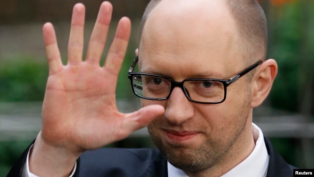 Thủ tướng Ukraine Arseniy Yatsenyuk vừa loan báo từ chức.