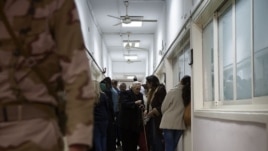Egypt's army is overseeing the referendum vote, Cairo, Saturday, Dec. 22, 2012. (Yuli Weeks for VOA).