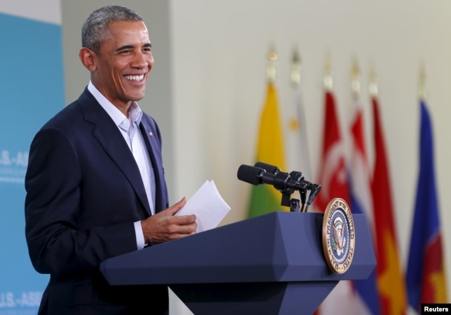 Tổng thống Obama phát biểu trong cuộc họp báo sau khi hội nghị kết thúc.