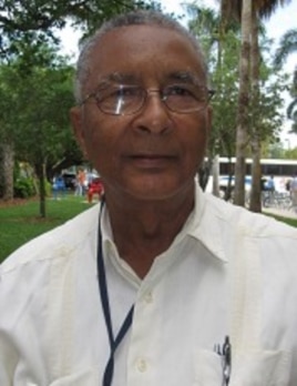 Gerard Dorcely, president of the Universite de Port-au-Prince in Haiti