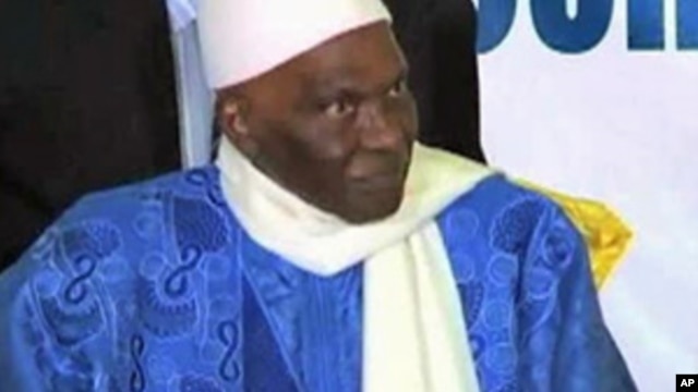 Senegal's President Abdoulaye Wade