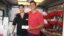 Giuseppe, derecha, y Mario Lanzone son dos jóvenes peruanos con el sueño de mostrar la gastronomía y la cultura de su país en la capital de EE.UU.[Foto: Mitzi Macias, VOA].
