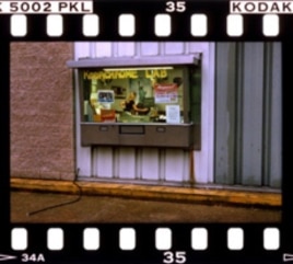 This place in Kansas is the last place in America where you can take Kodachrome film for developing. But that sign will be changed or removed at year's end.