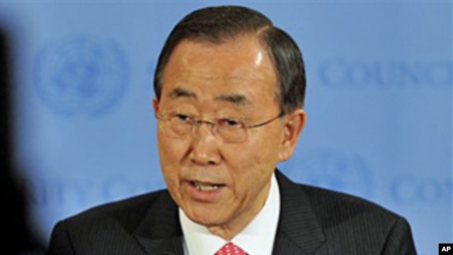 U.N. Secretary-General Ban Ki-moon (file photo)