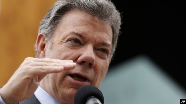 El presidente de Colombia, Juan Manuel Santos, se ha dado por satisfecho en cuanto al cumplimiento de las condiciones para un diálogo con Venezuela.