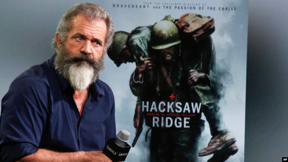 Resultado de imagem para mel gibson hacksaw ridge