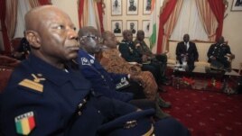 ECOWAS Chiefs of Staff are seen during an Extraordinary meeting of ECOWAS on the crisis in Mali, in Abidjan, January 26, 2013.