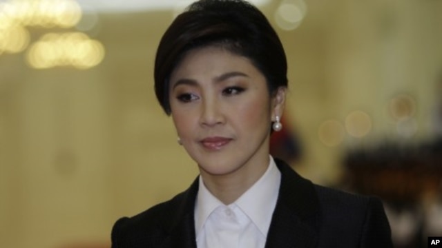 Thủ tướng Thái Lan Yingluck Shinawatra.